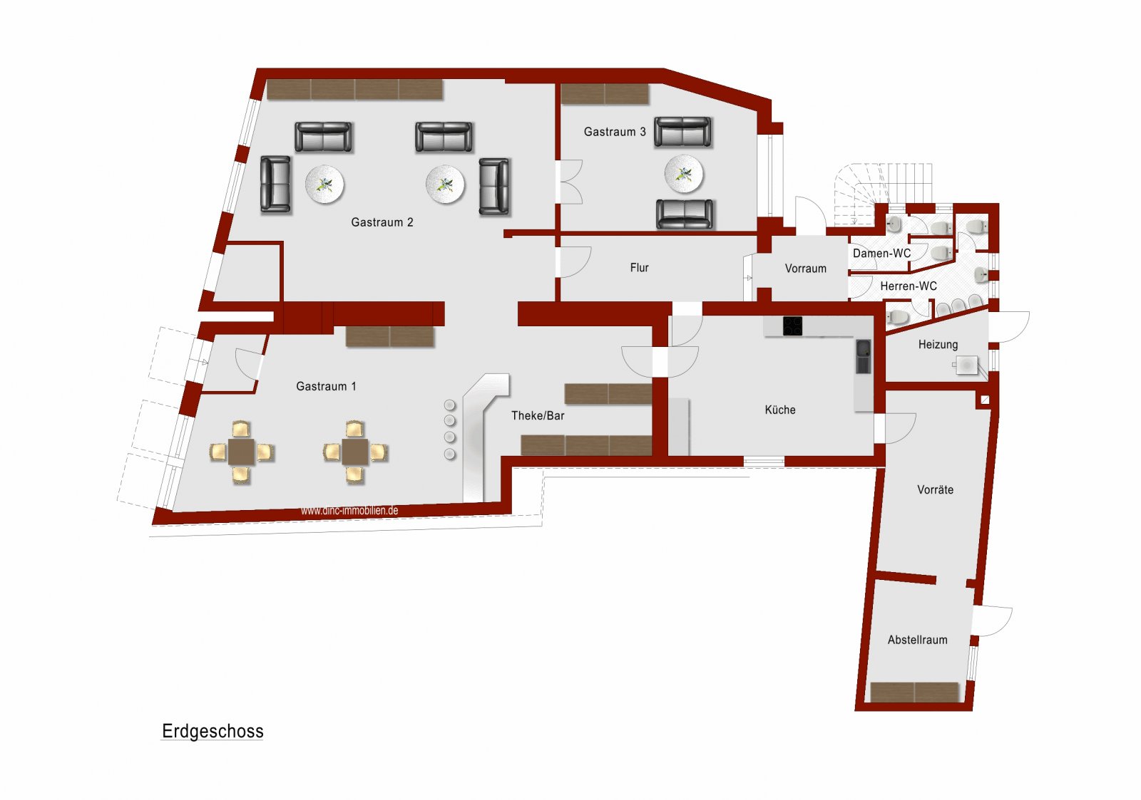 Renditestarke Kapitalanlage - Mehrfamilienhaus mit Gewerbefläche in zentraler Fußgängerzone