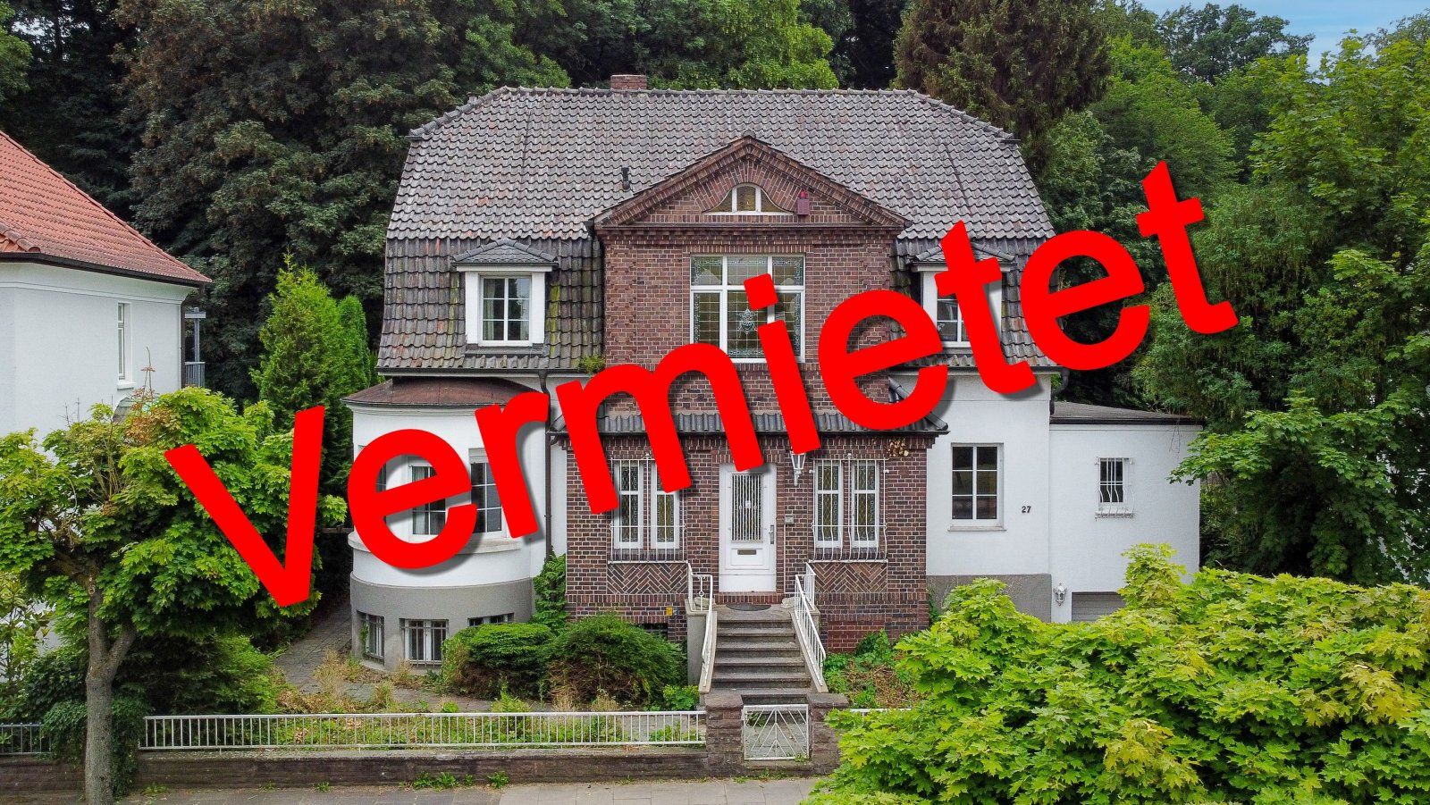 Wunderschöne Jugendstilvilla an der Oeynhauser Schweiz