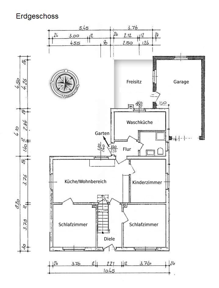 Freistehendes Einfamilienhaus in Sackgassenlage - ruhig, zentral, familienfreundlich