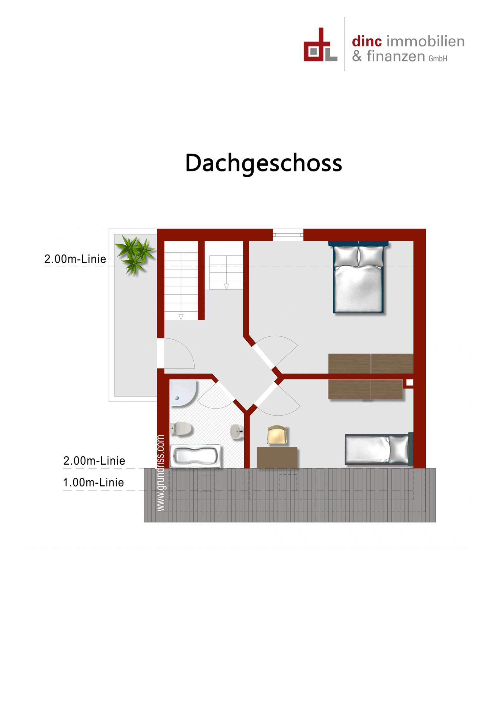Grundriss Dachgeschoss