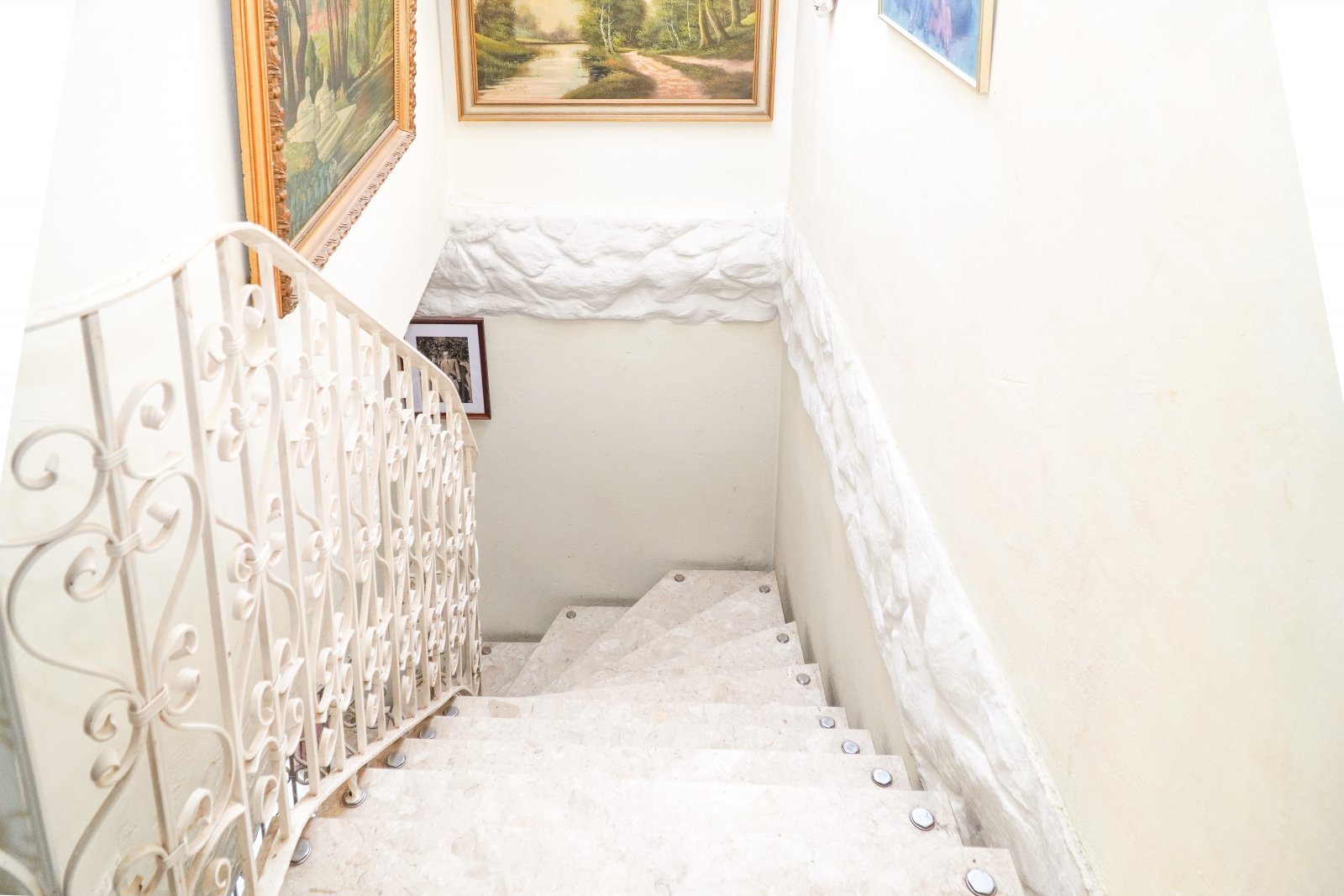 Treppe Obergeschoss nach unten