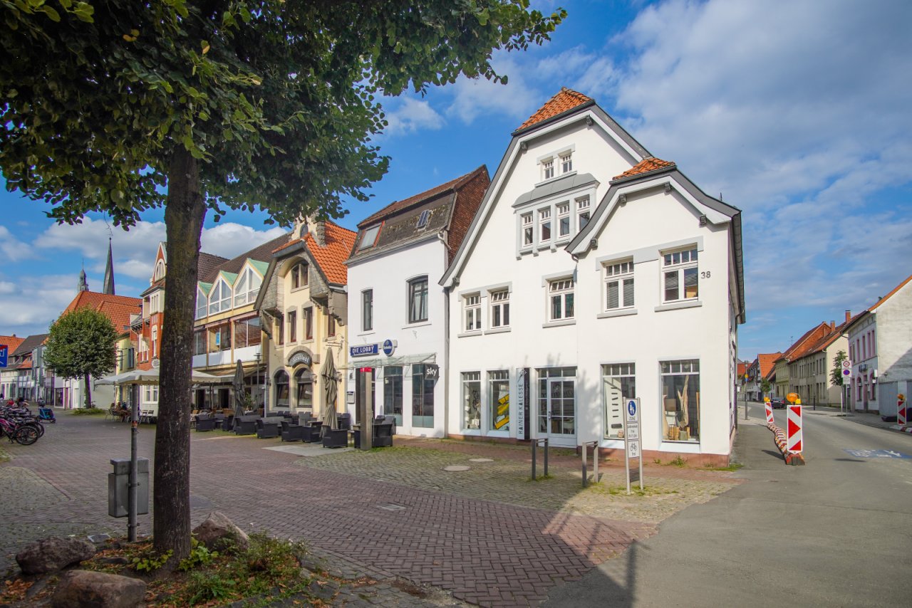 Aussenansicht Anfang Fußgängerzone Aussenansicht Anfang Fußgängerzone