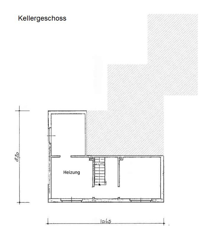 Grundriss Kellergeschoss