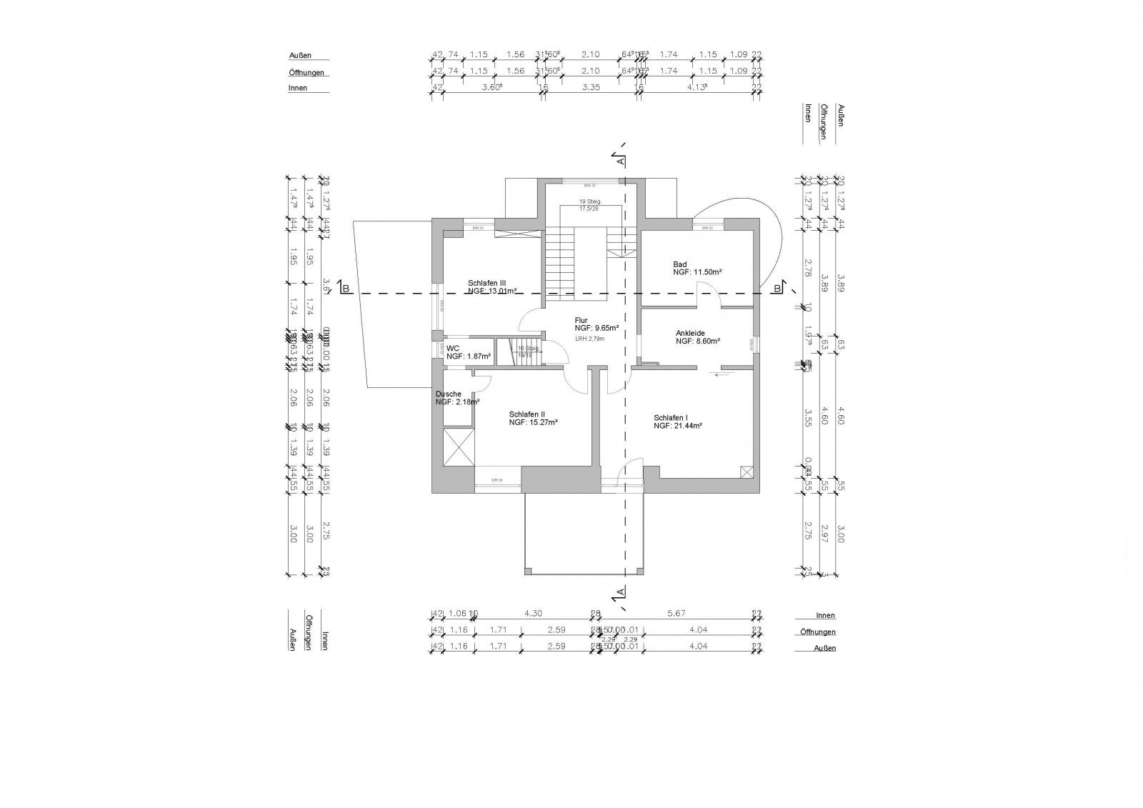 Grundriss-Obergeschoss Grundriss-Obergeschoss