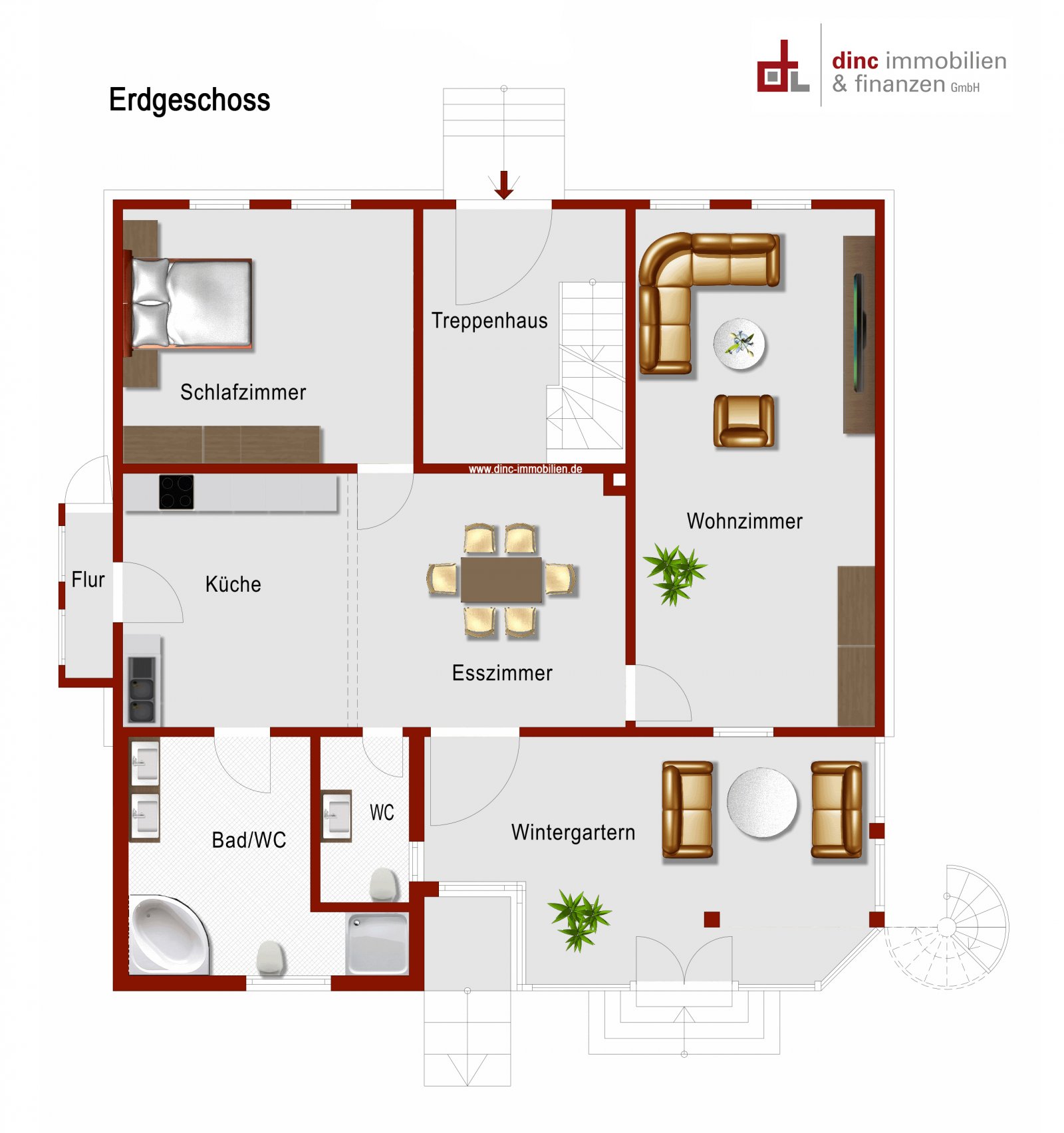Grundriss - Erdgeschoss MFH Grundriss - Erdgeschoss MFH