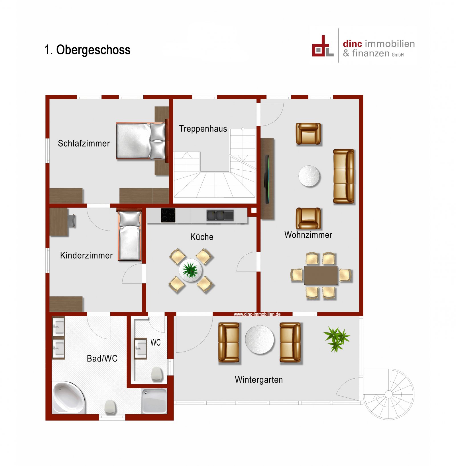 MFH Grundriss Obergeschoss