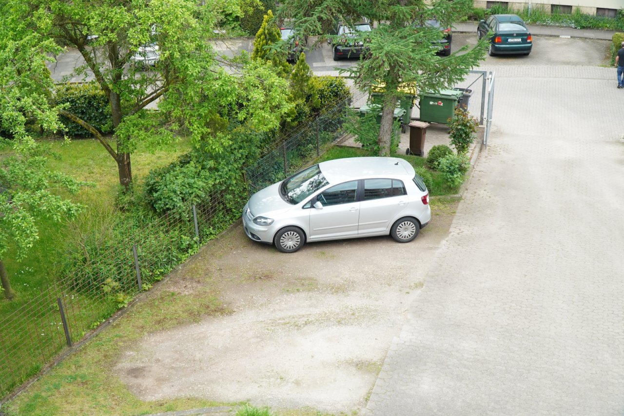 Stellplatz - Hof Rückseite