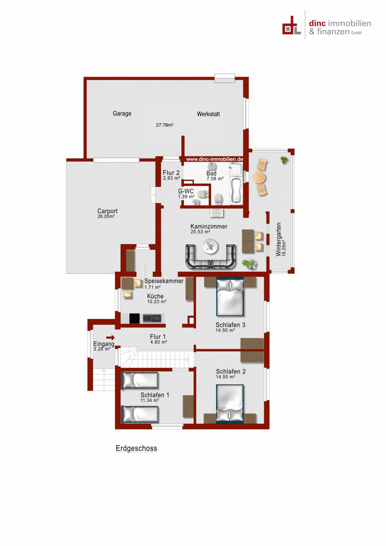 Grundriss Erdgeschoss