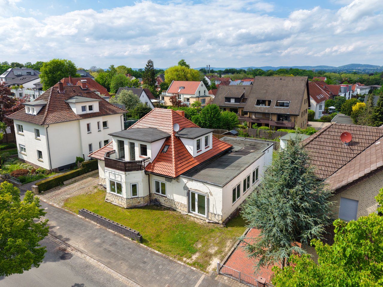 Seitenansicht - Drohne
