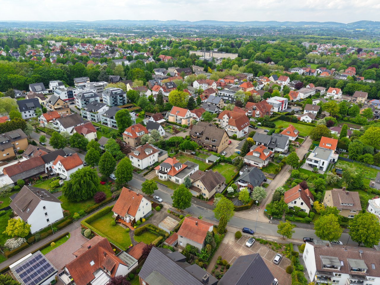Drohnenbild Umgebung