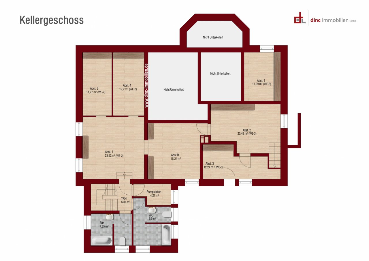 Grundriss Kellergeschoss