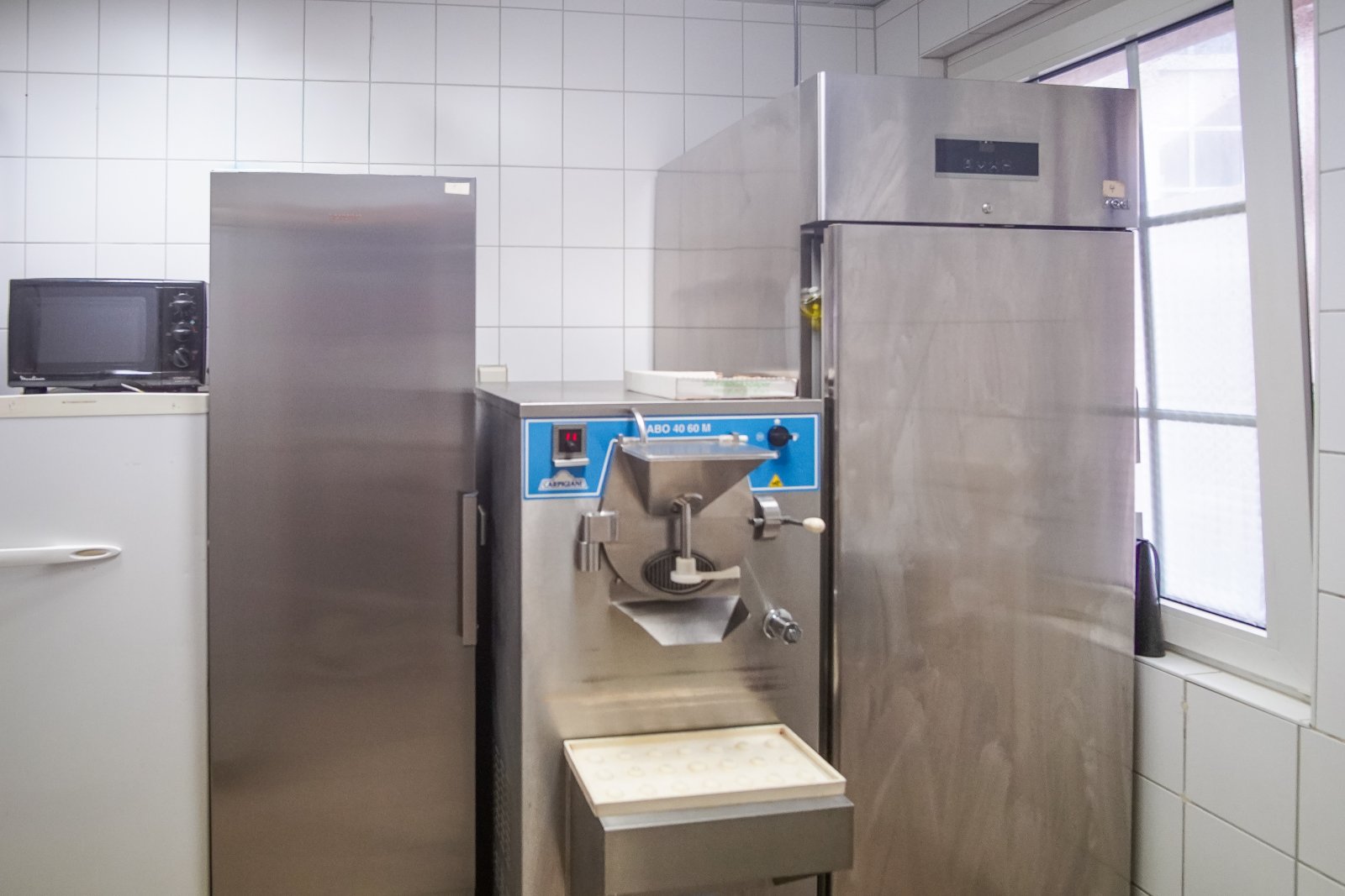 Vorratsraum, Eismaschine Vorratsraum, Eismaschine