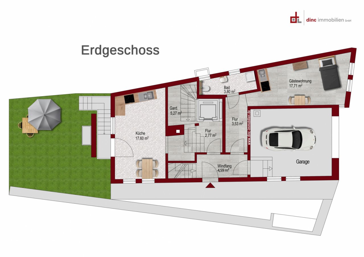 Grundriss Erdgeschoss