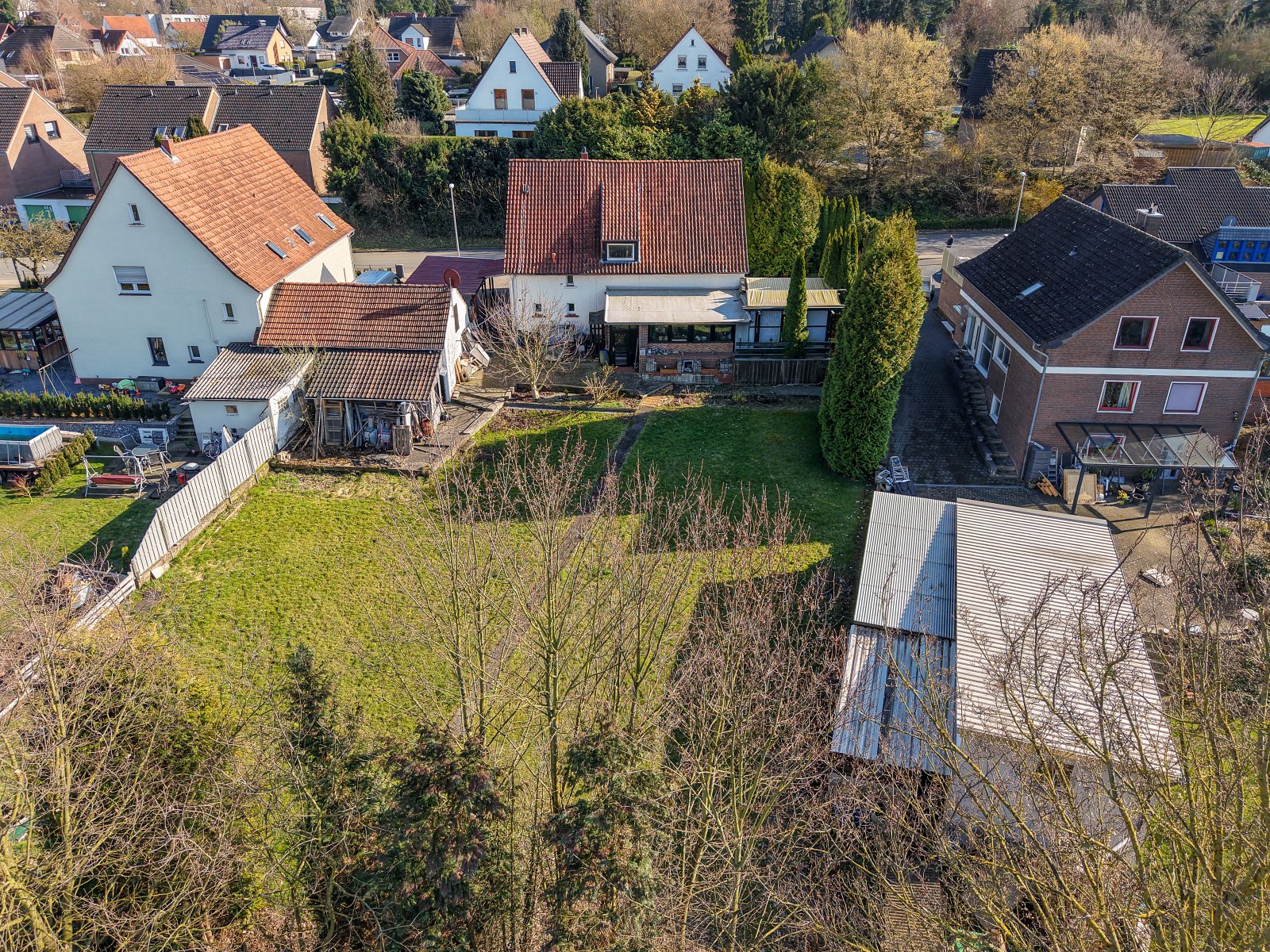 Drohnenbild Rückseite Drohnenbild Rückseite