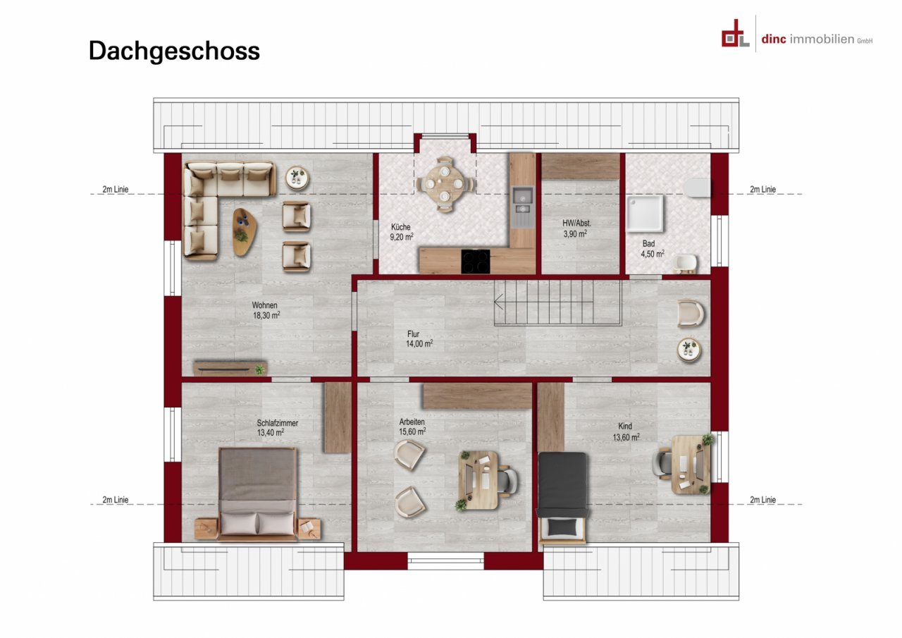 Grundriss Dachgeschoss Grundriss Dachgeschoss