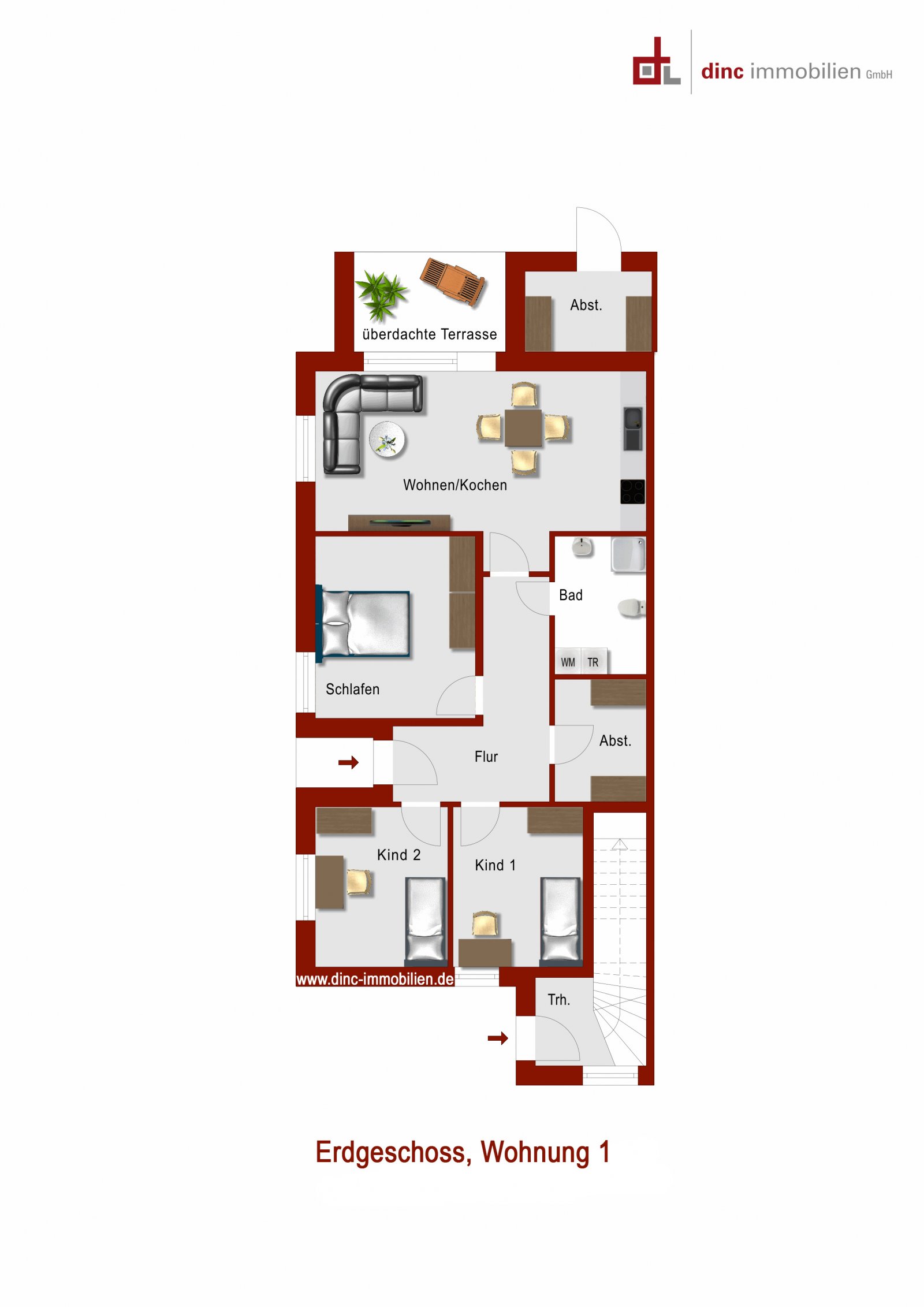 Grundriss EG links Grundriss EG links
