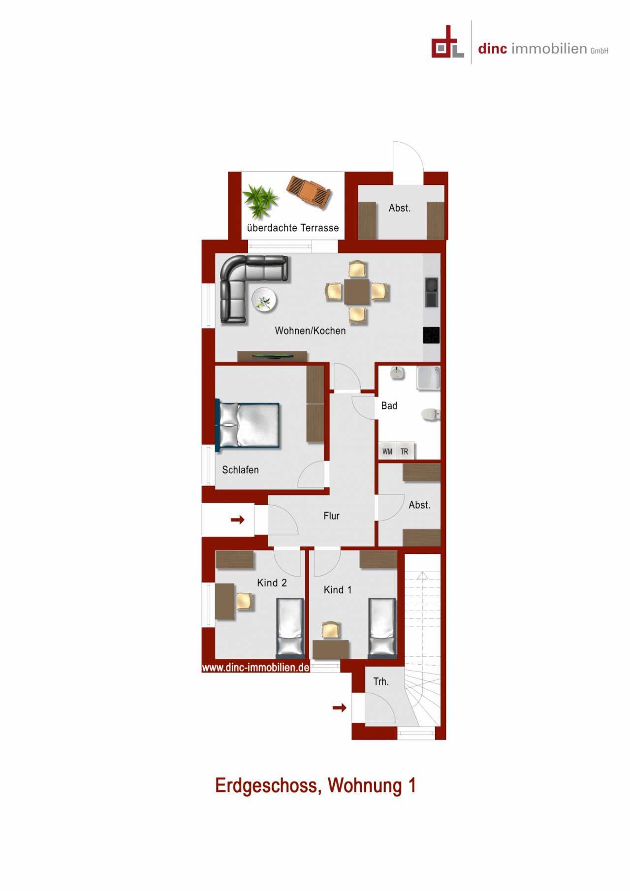 Grundriss EG links Grundriss EG links
