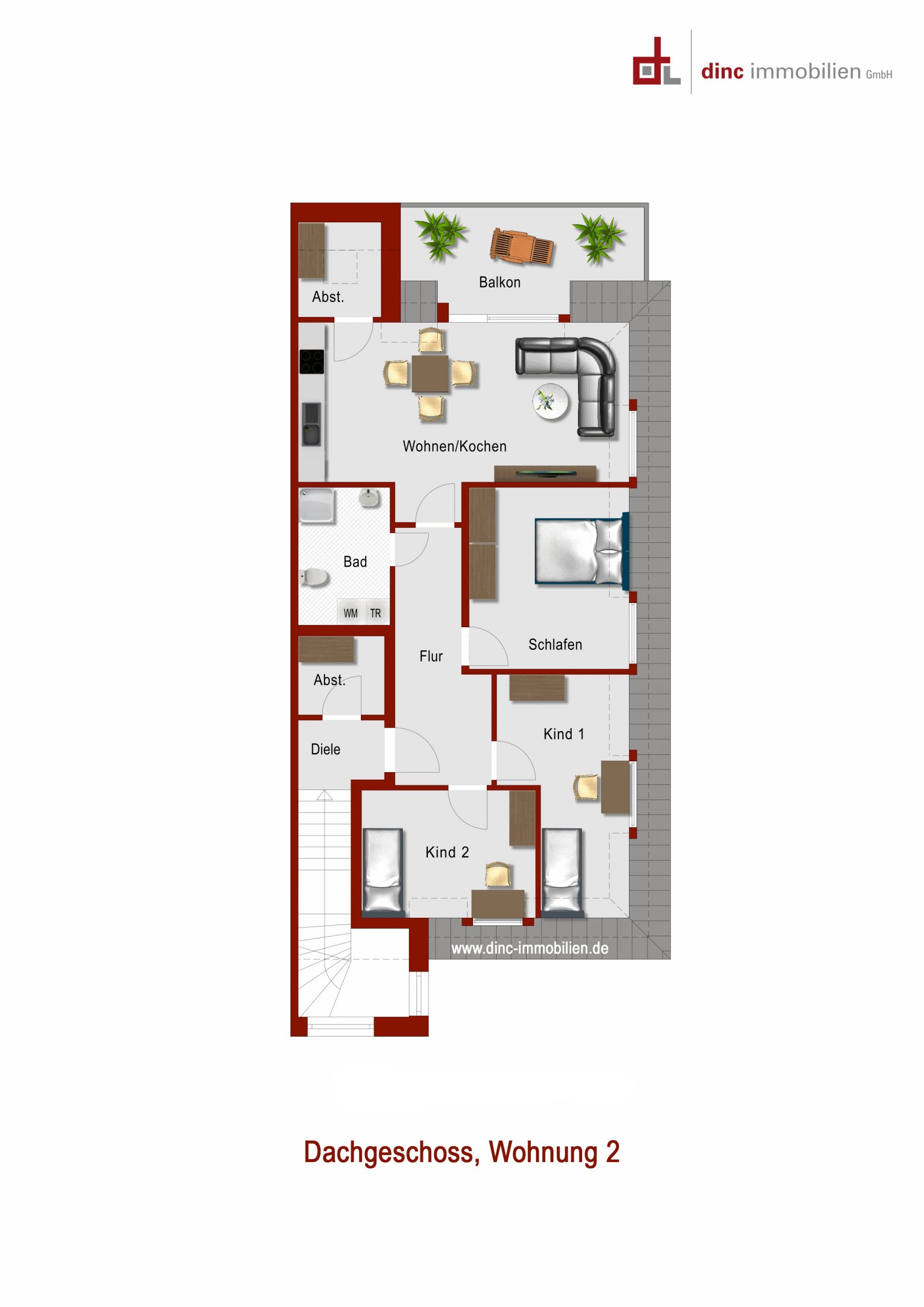 Grundriss DG rechts Grundriss DG rechts