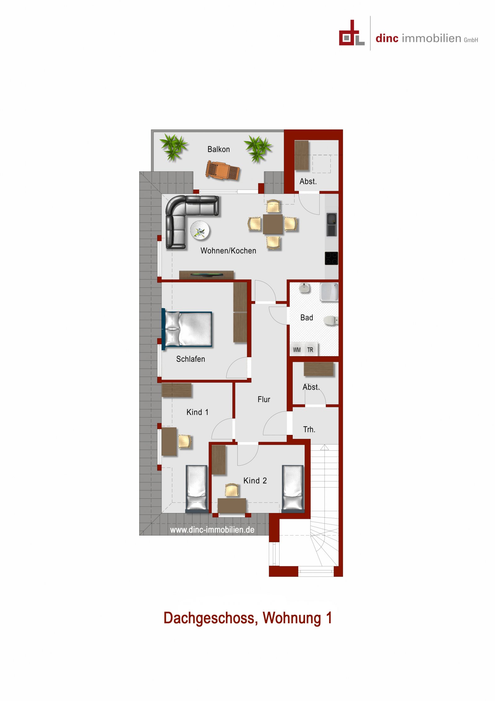 Grundriss DG links Grundriss DG links