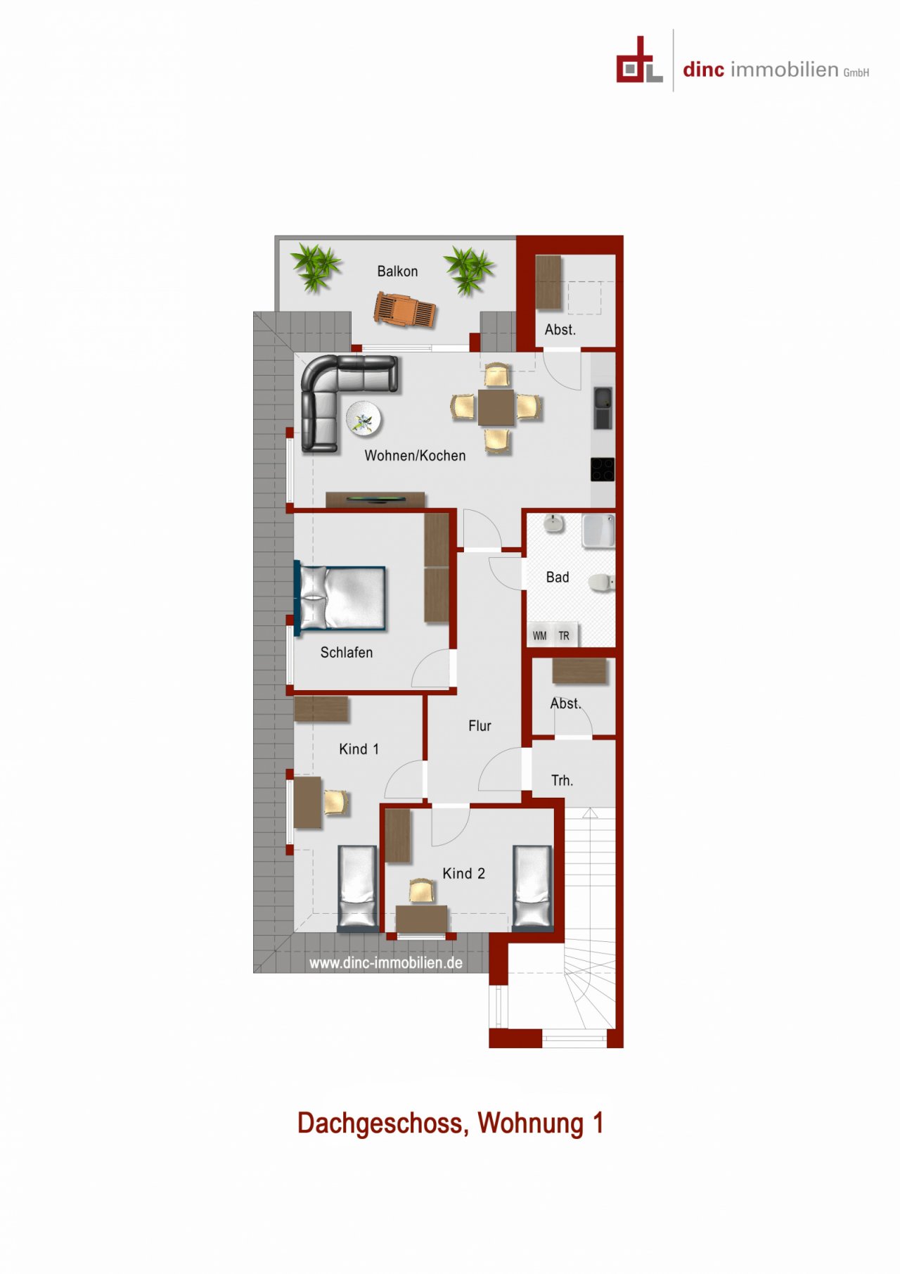Grundriss DG links Grundriss DG links