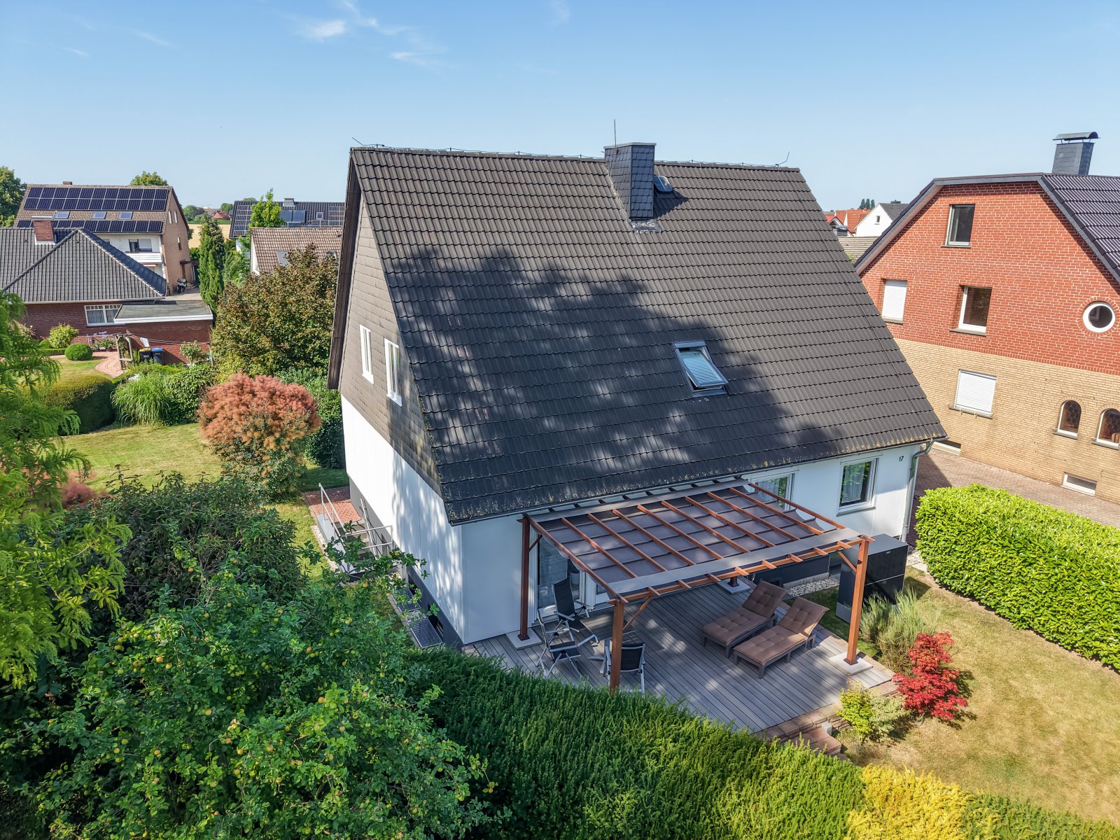 Drohnenbild Terrasse