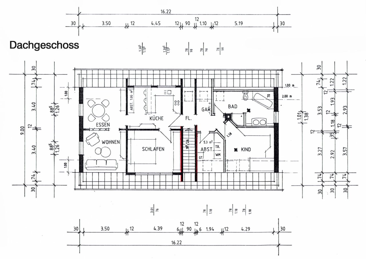 Grundriss Dachgeschoss Grundriss Dachgeschoss
