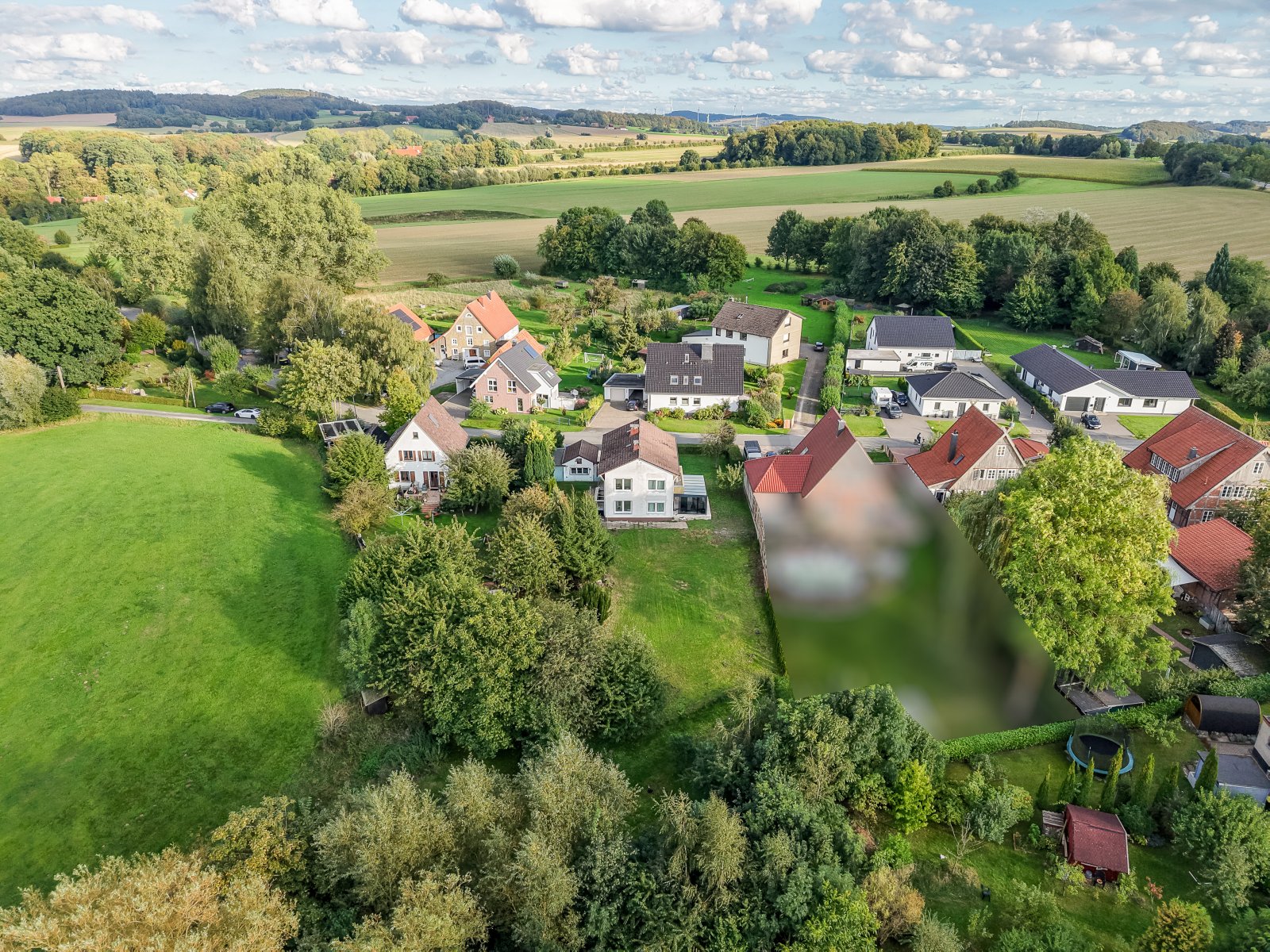 Drohnenbild Umgebung